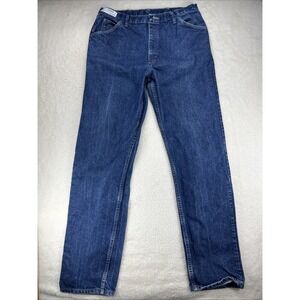 Bulwark FR Mens Jeans 38x36 Blue Denim Flame Resistant Workwear Oilfield "Read"‎